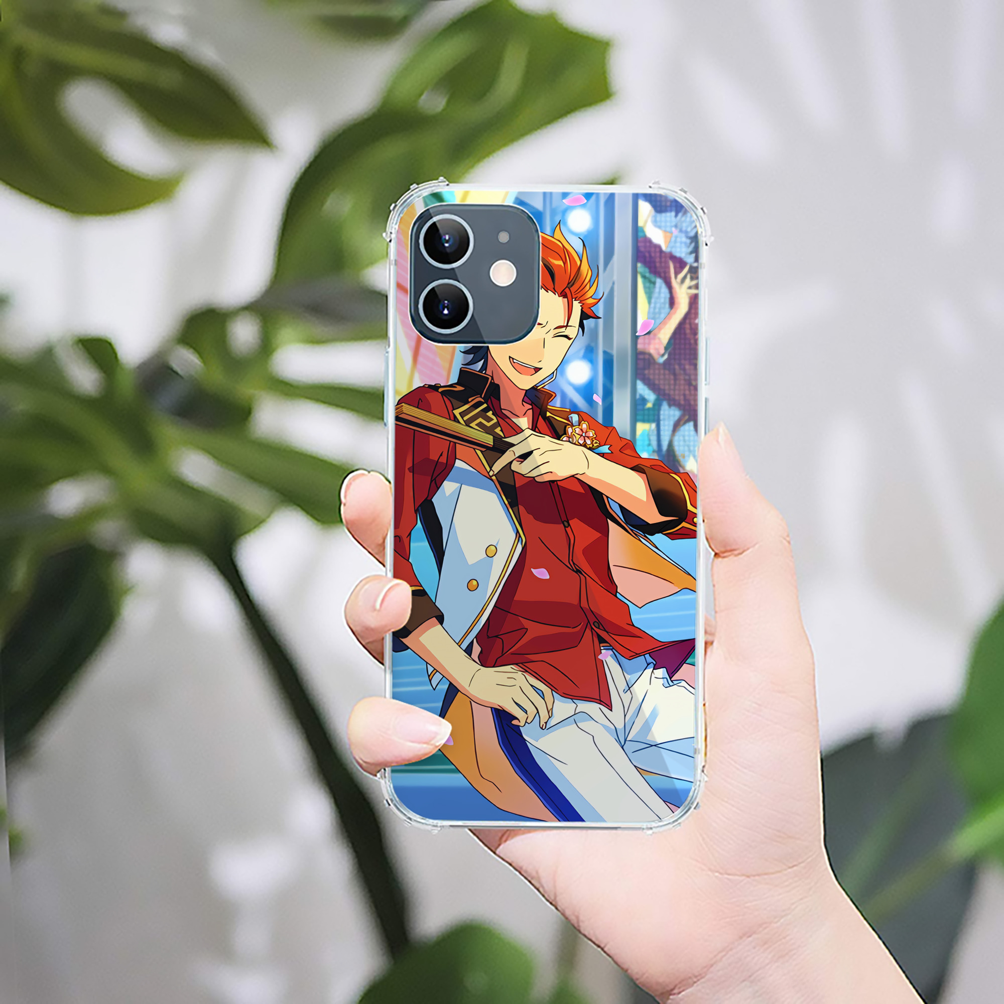 （画像用） あんさんぶるスターズ! Ensemble Stars 【iPhone 12シリーズ対応】透明スマホケース（クリアソフトケース）